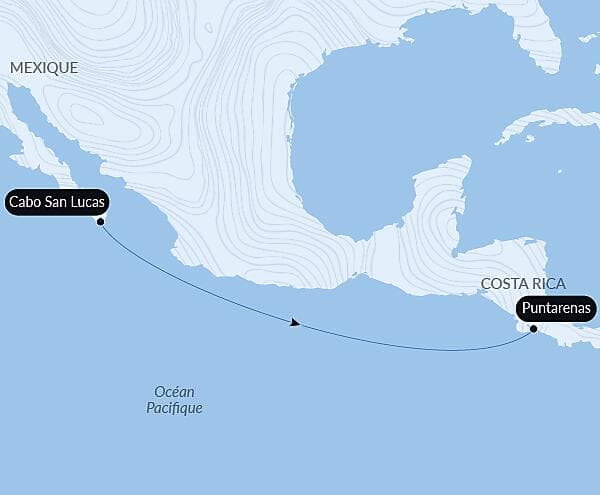 Voyage en Mer : Cabo San Lucas - Puntarenas null
