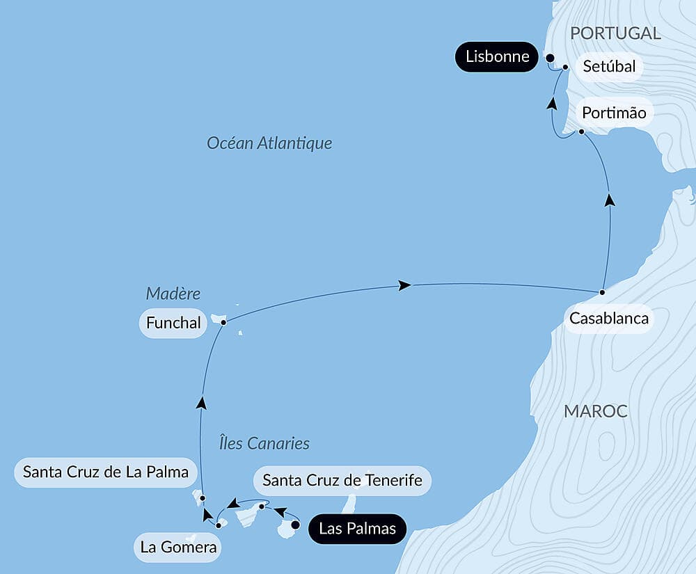 Îles volcaniques et cités historiques de l'Atlantique Nord null