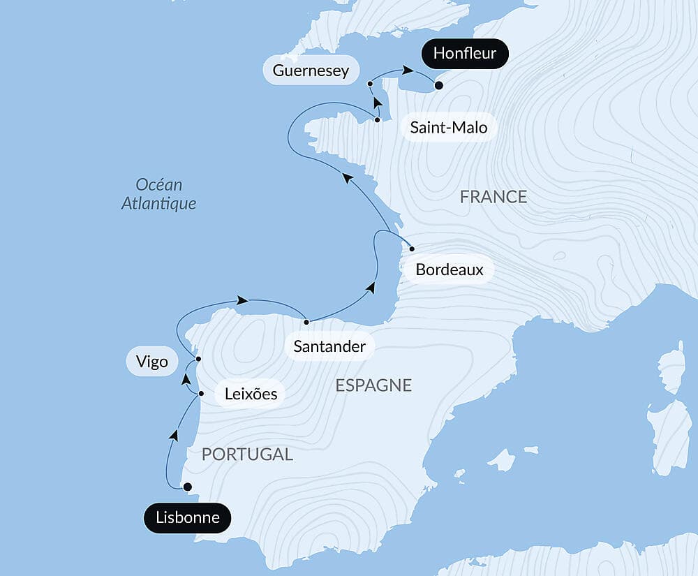 Péninsule ibérique et cités fortifiées d'Atlantique null