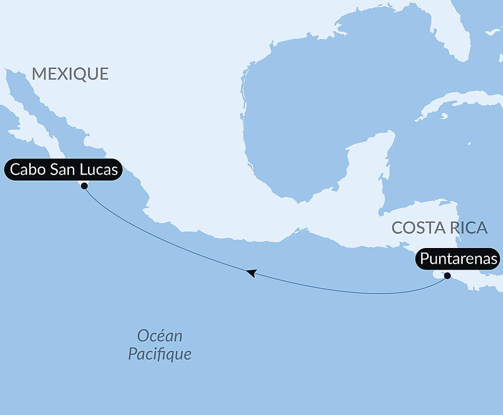 Voyage en Mer : Puntarenas - Cabo San Lucas null