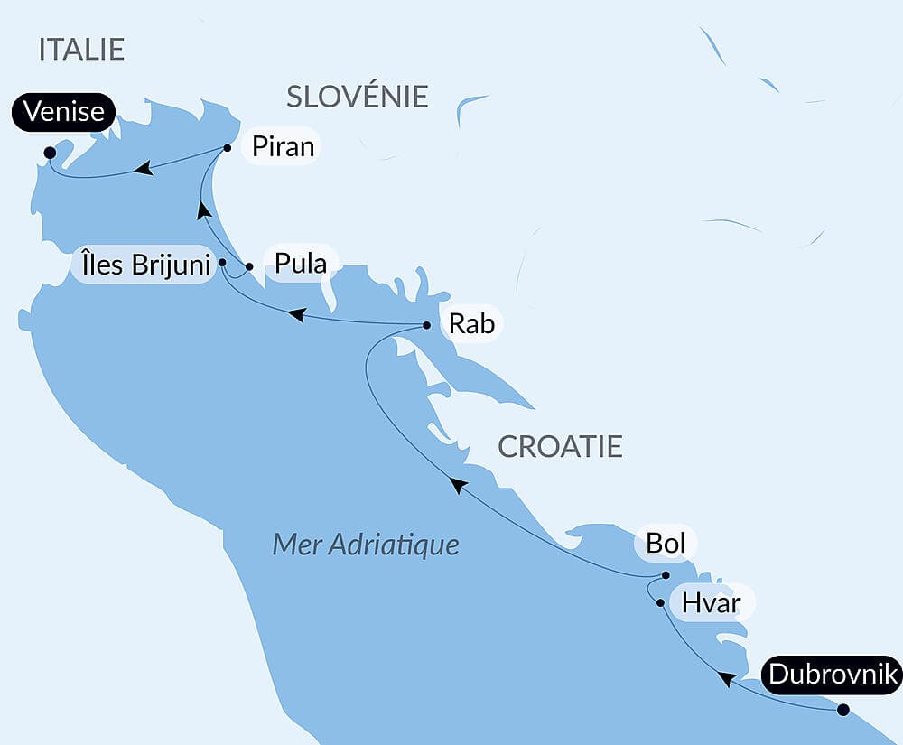 Cités et splendeurs de l’Adriatique