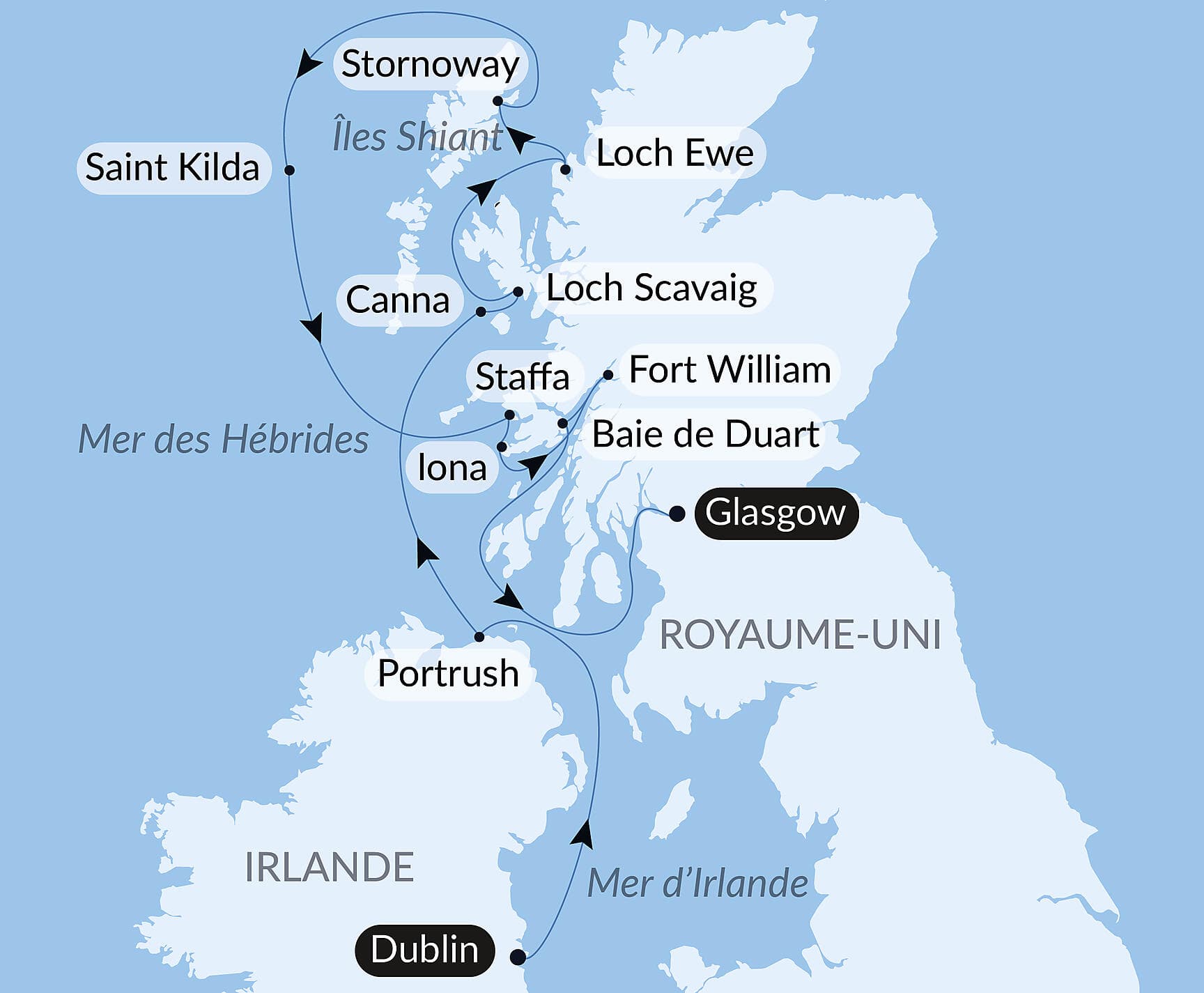Hébrides et Highlands, terres de légendes